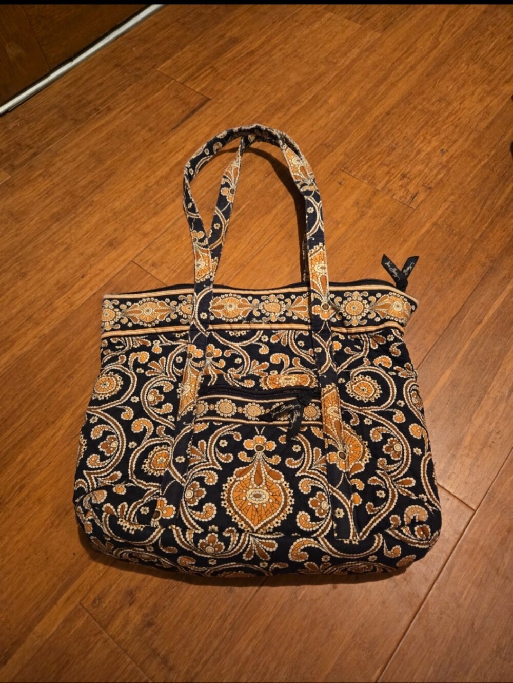 Vera Bradley Tote Caffe Latte